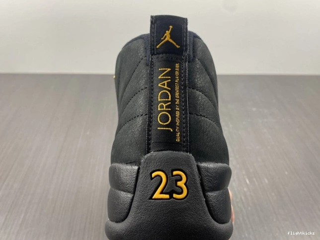 CT8013-071 Jordan Air 12 Taxi Black 0912